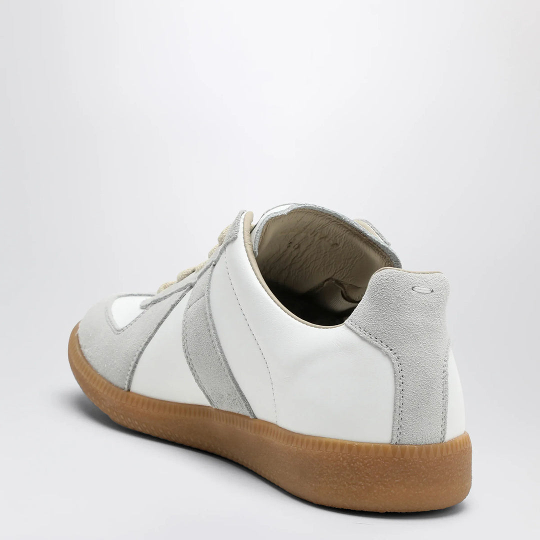 Maison Margiela - Grey and white Replica Sneakers Brand Apparel &amp; Accessories > Shoes