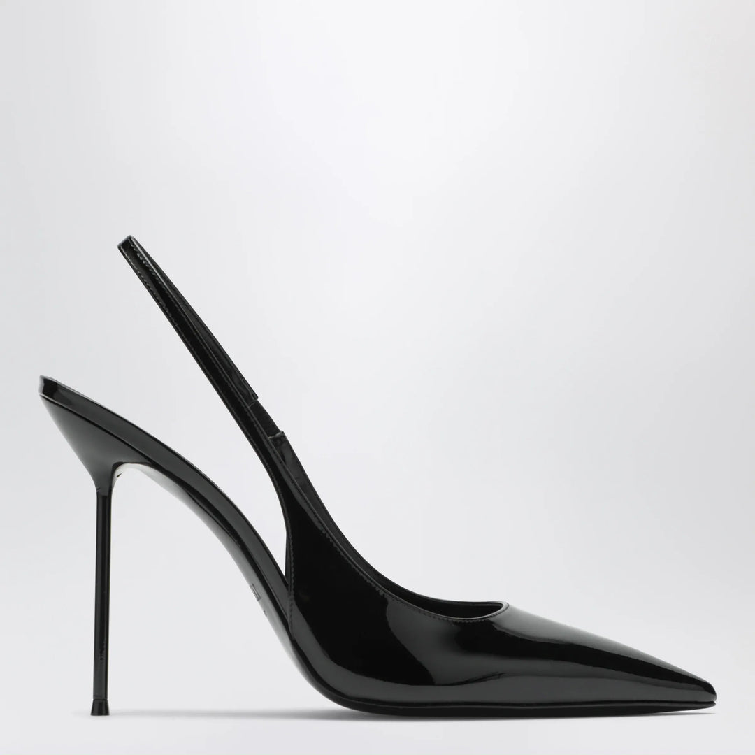 Paris Texas - Lidia slingback pumps in black patent leather Brand Apparel &amp; Accessories > Shoes 36,5 IT