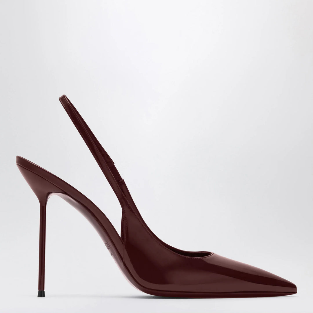 Paris Texas - Lidia slingback pumps in cherry patent leather Brand Apparel &amp; Accessories > Shoes