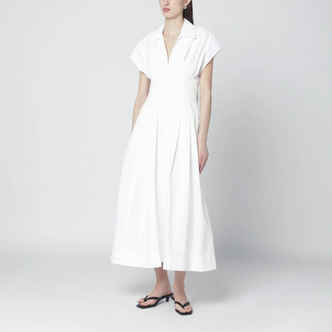 SIMKHAI - Farlow white midi dress Brand Apparel &amp; Accessories 4 US