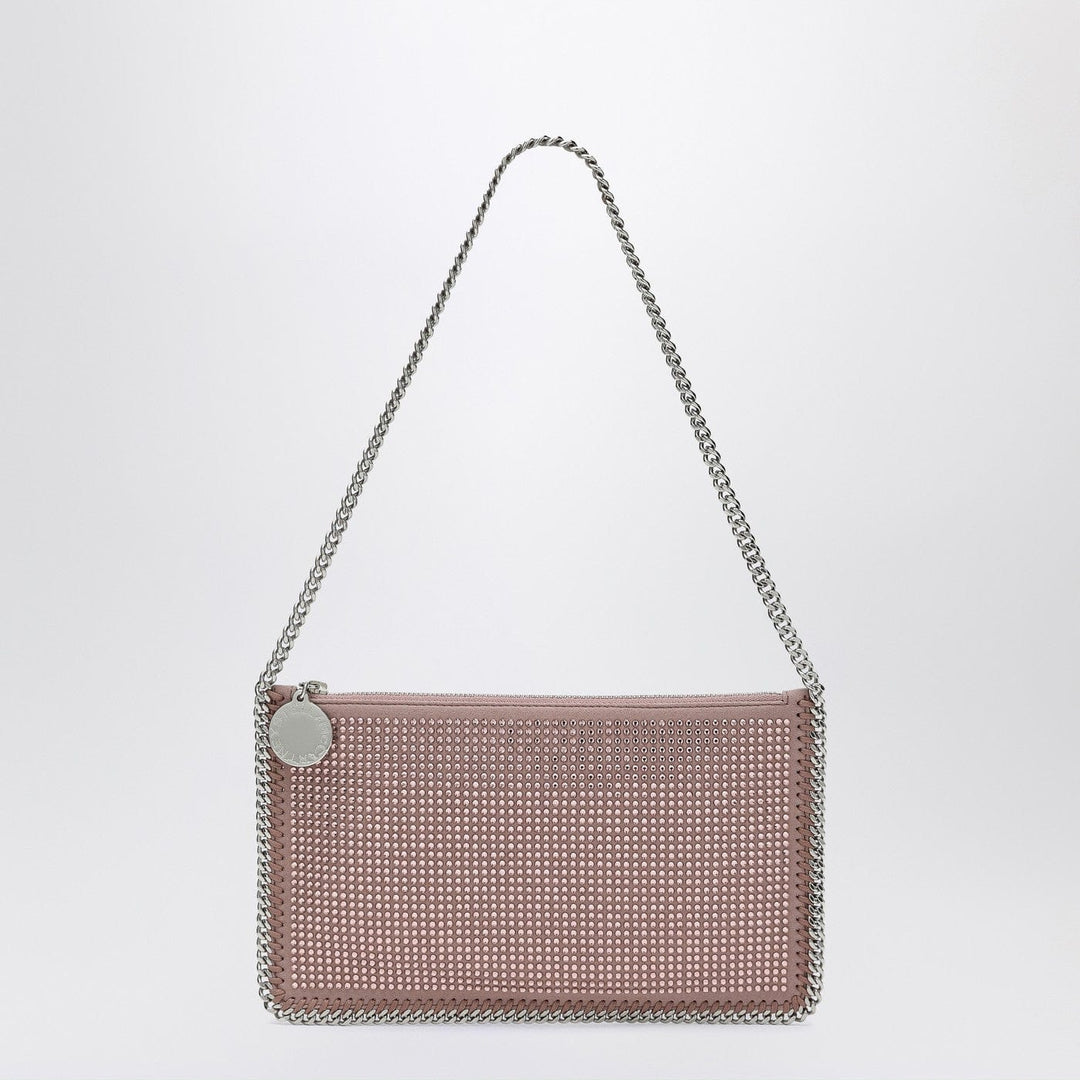 Apparel & Accessories TU Stella McCartney - Falabella Pink Clutch Shoulder Bag with Rhinestones Brand