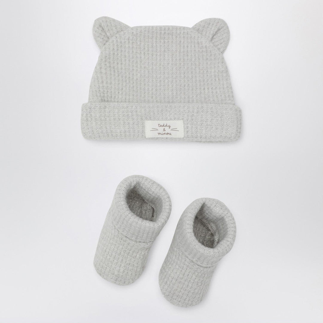 Apparel & Accessories Teddy & Minou - Two-piece set in pumice colour Brand