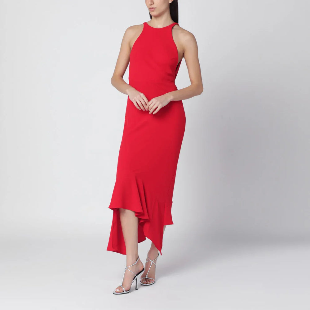 THE ANDAMANE - Red Carmen open-back dress Brand Apparel & Accessories 38  IT