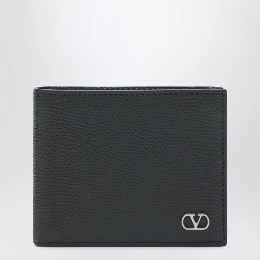 Valentino Garavani - Black Vlogo Signature bi-fold wallet Brand Apparel &amp; Accessories TU