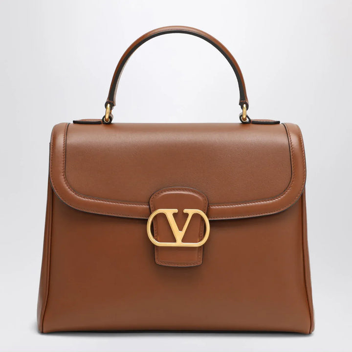 Valentino Garavani - Large shoulder bag 9TO5 tobacco Brand Apparel &amp; Accessories TU