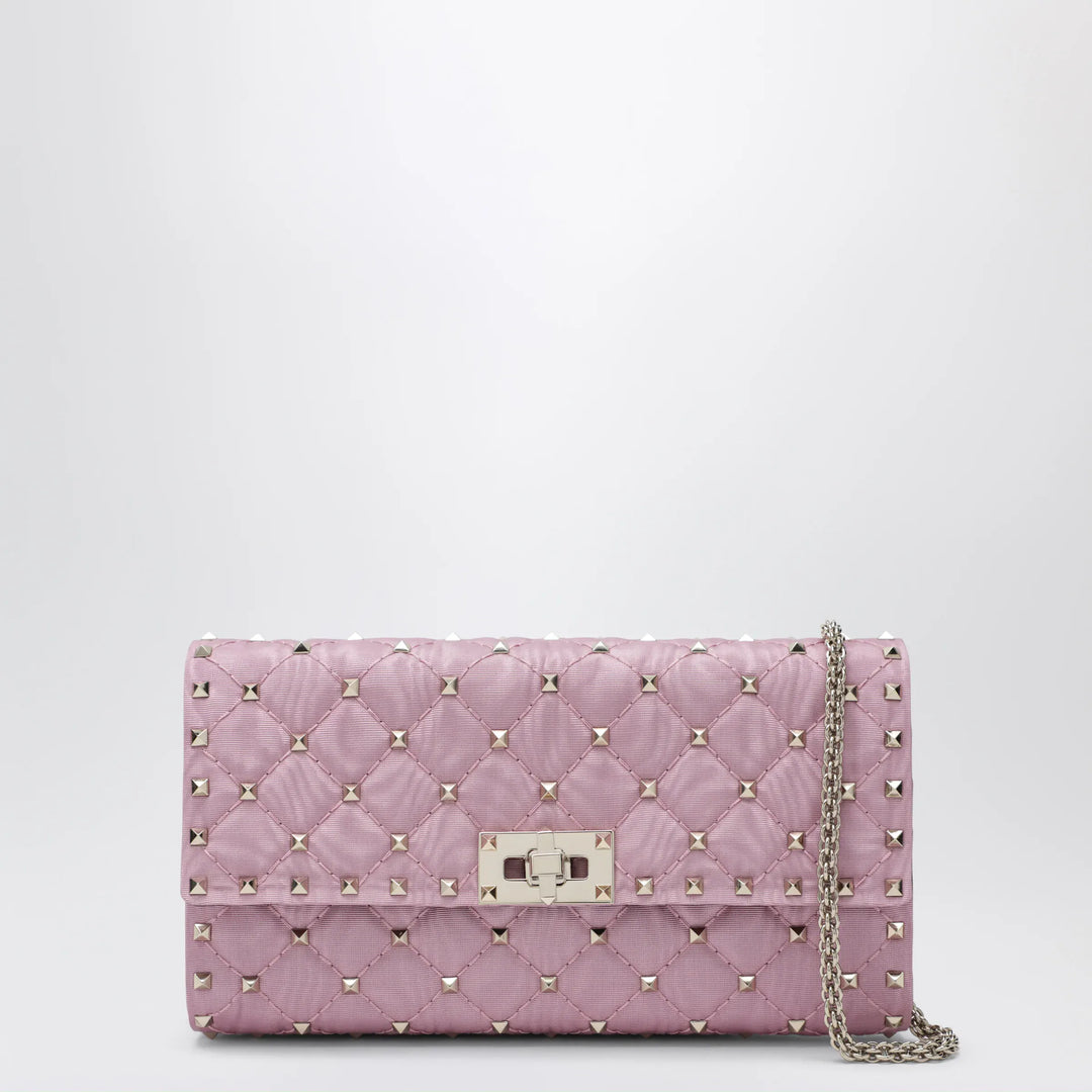 Valentino Garavani - Pink Rockstud Spike crossbody bag Brand Apparel &amp; Accessories TU