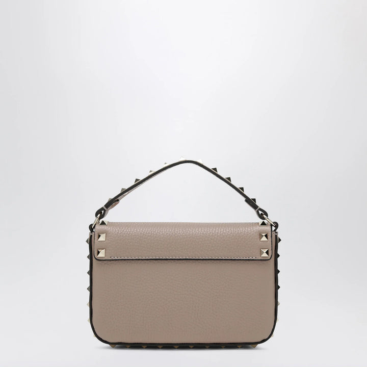 Valentino Garavani - Rockstud pouch in grained calf leather, powder Brand Apparel &amp; Accessories TU