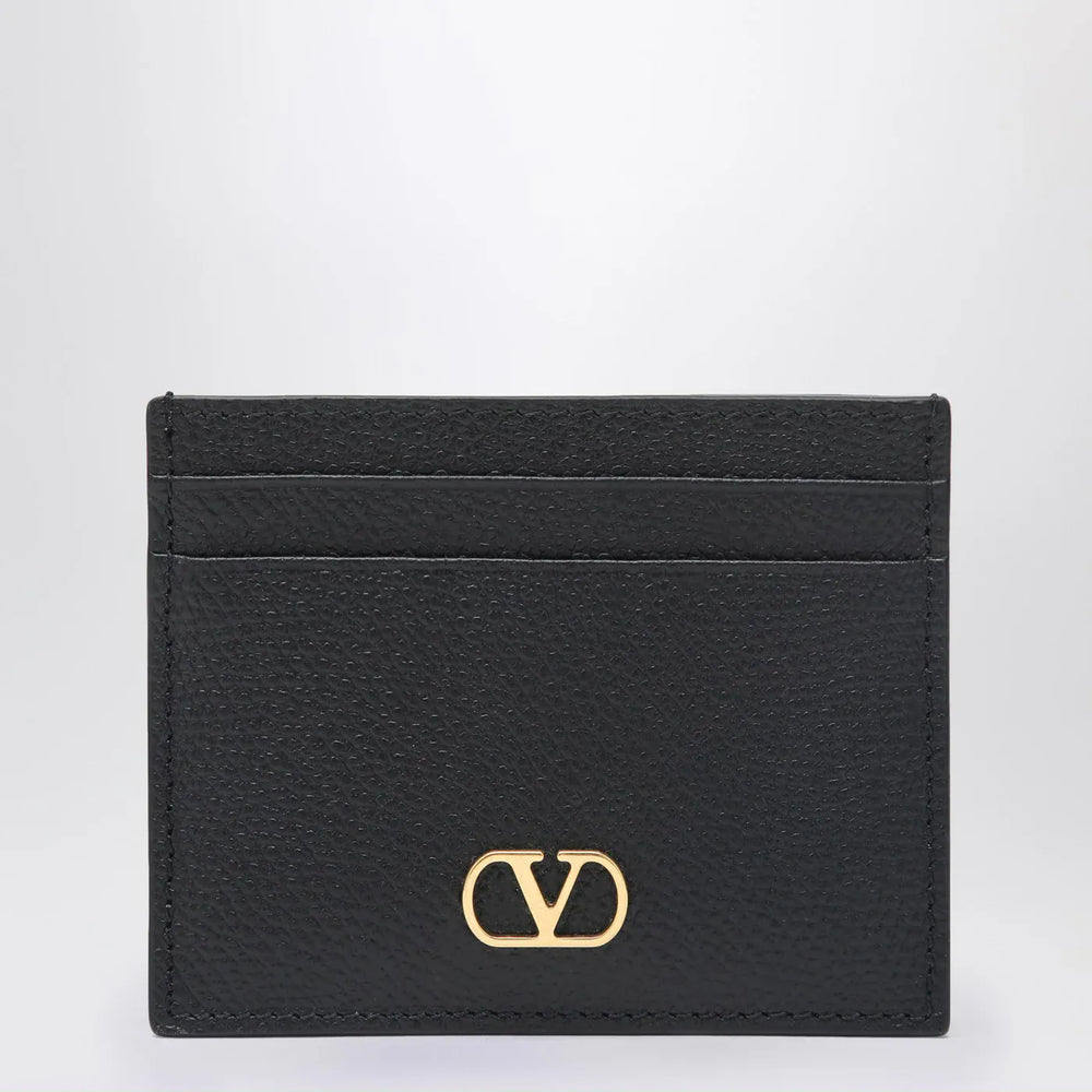 Valentino Garavani - VLogo Signature black credit card holder Brand Apparel & Accessories TU