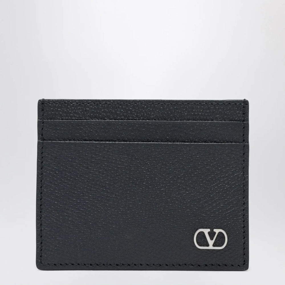 Valentino Garavani - VLogo Signature card holder in black Brand Apparel & Accessories TU