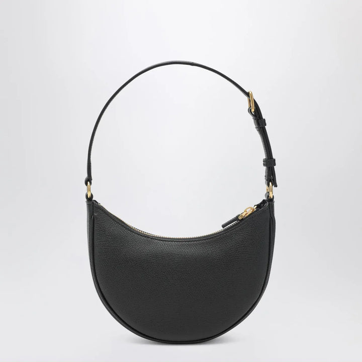 Valentino Garavani - Vlogo Signature Mini Hobo bag in black leather Brand Apparel &amp; Accessories TU