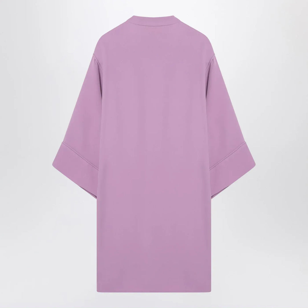 Valentino - Lilac silk mini dress Brand Apparel &amp; Accessories