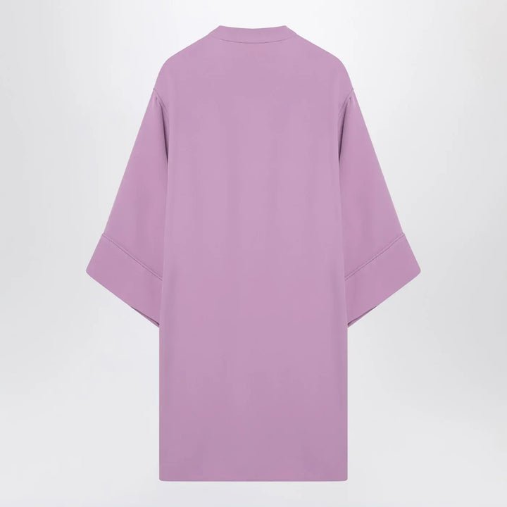 Valentino - Lilac silk mini dress Brand Apparel &amp; Accessories