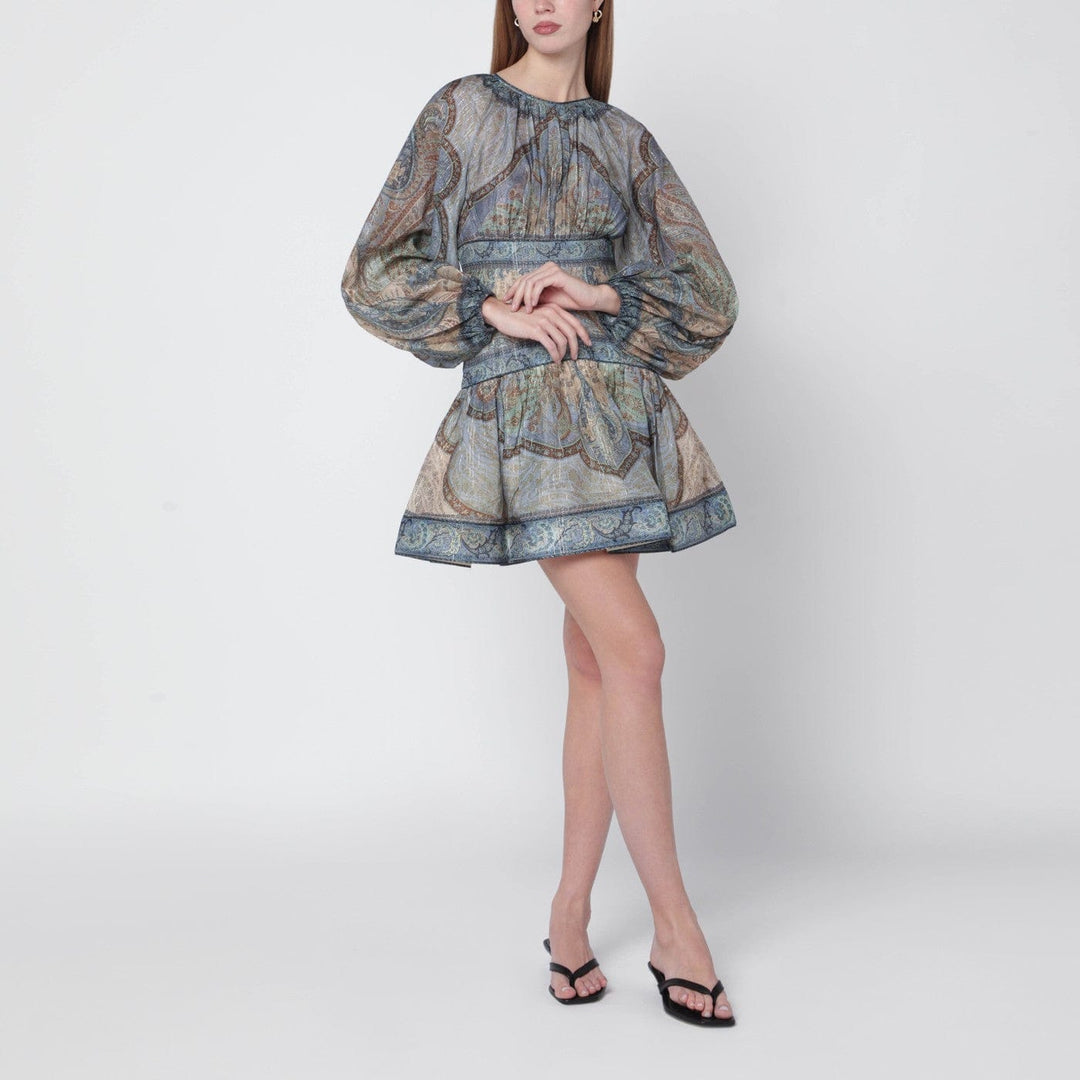 Apparel & Accessories 1 ZIMMERMANN - Wanderlust tapestry-print mini dress Brand