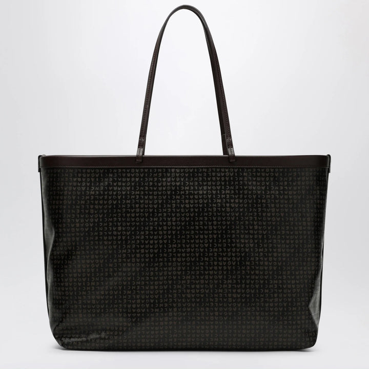 Balenciaga - Select large tote in coated black canvas Brand U