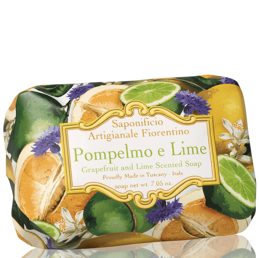 Saponificio Artigianale Fiorentino Bar Soap Saponificio Artigianale Fiorentino Lemon Orange Grapefruit Bars Soap 12x200g Brand