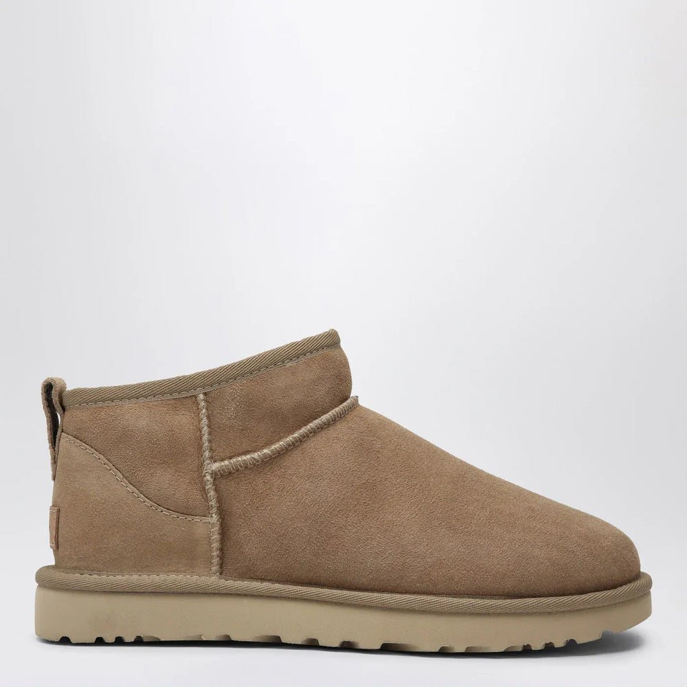 UGG - Classic Ultra Mini ankle boots in sand Brand Boots 5 US