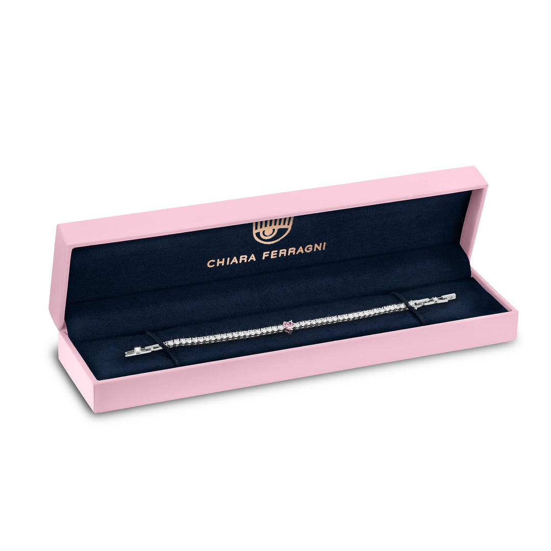 Chiara Ferragni Bracelet Chiara Ferragni Diamond Heart Fairytale Tennis Bracelet Brand