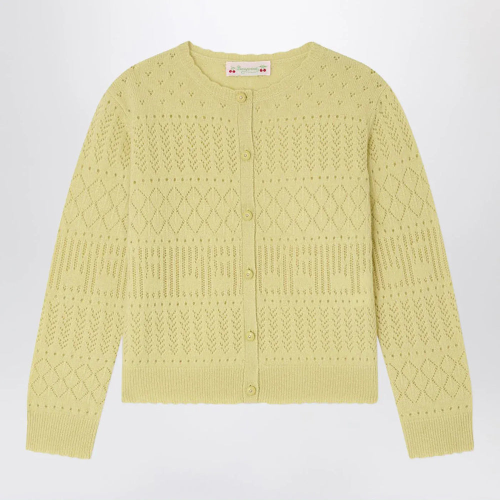 Bonpoint - Enza light green cashmere cardigan Brand Cardigan 6