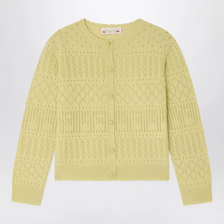 Bonpoint - Enza light green cashmere cardigan Brand Cardigan 6