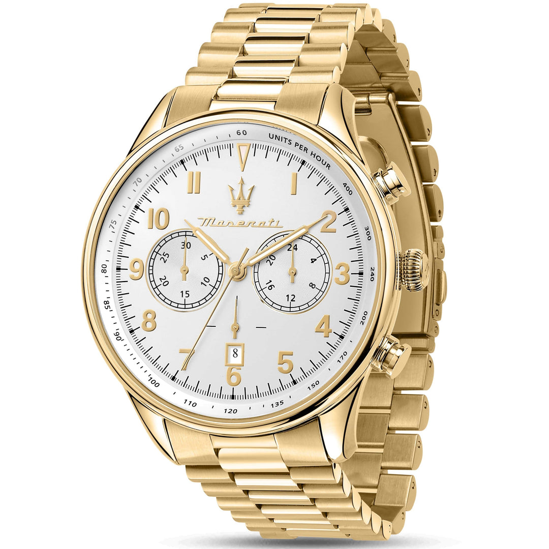 Maserati Chronograph Maserati Tradizione Gold 45mm Chronograph Brand