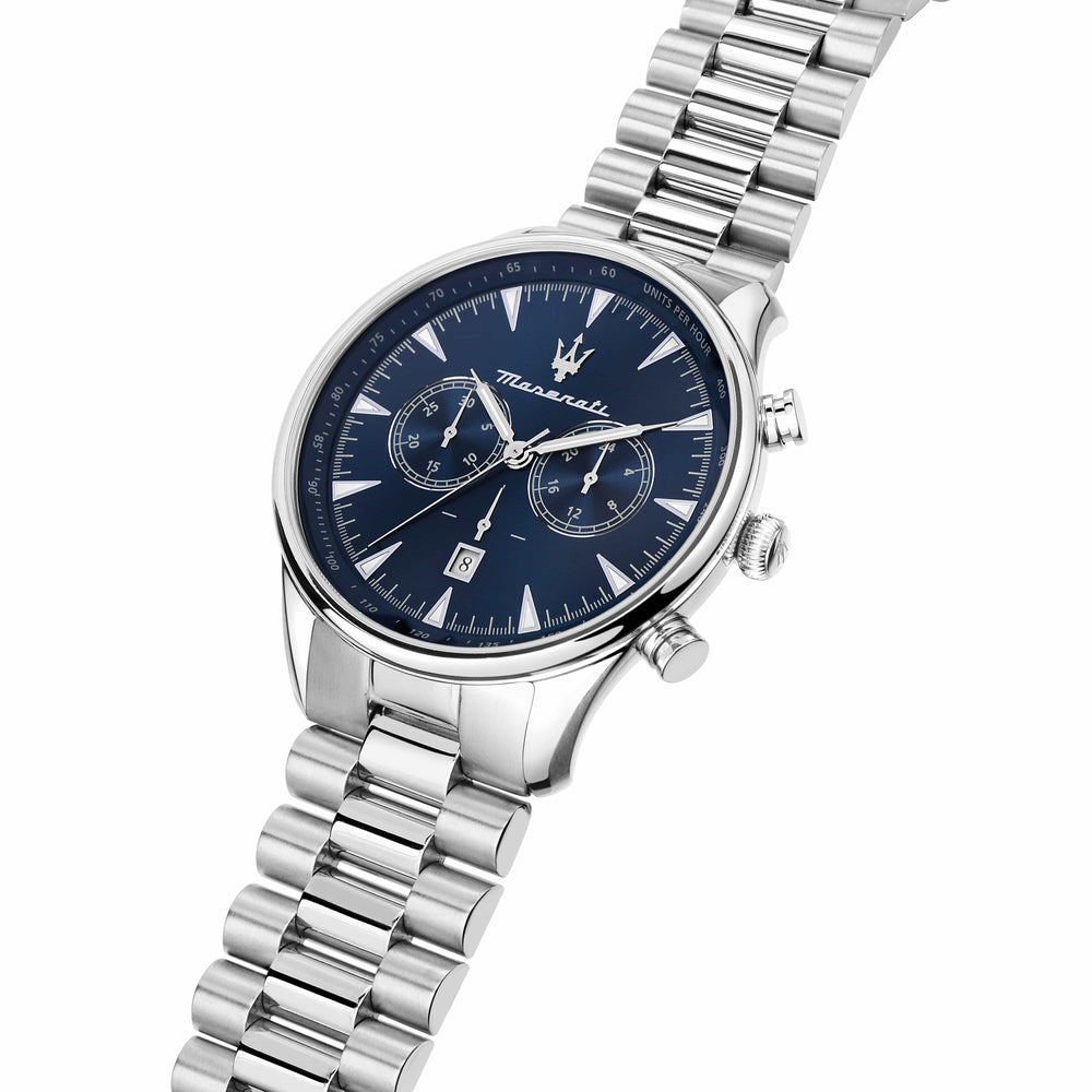 Maserati Chronograph Maserati Tradizione Silver 45mm Chronograph Brand