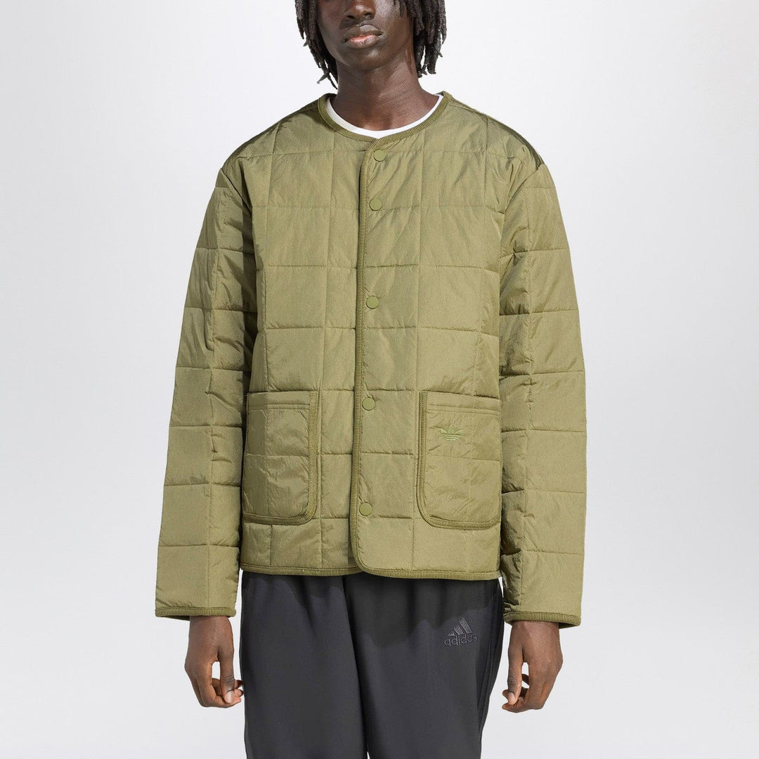Coats & Jackets adidas Originals - Green quilted jacket Brand