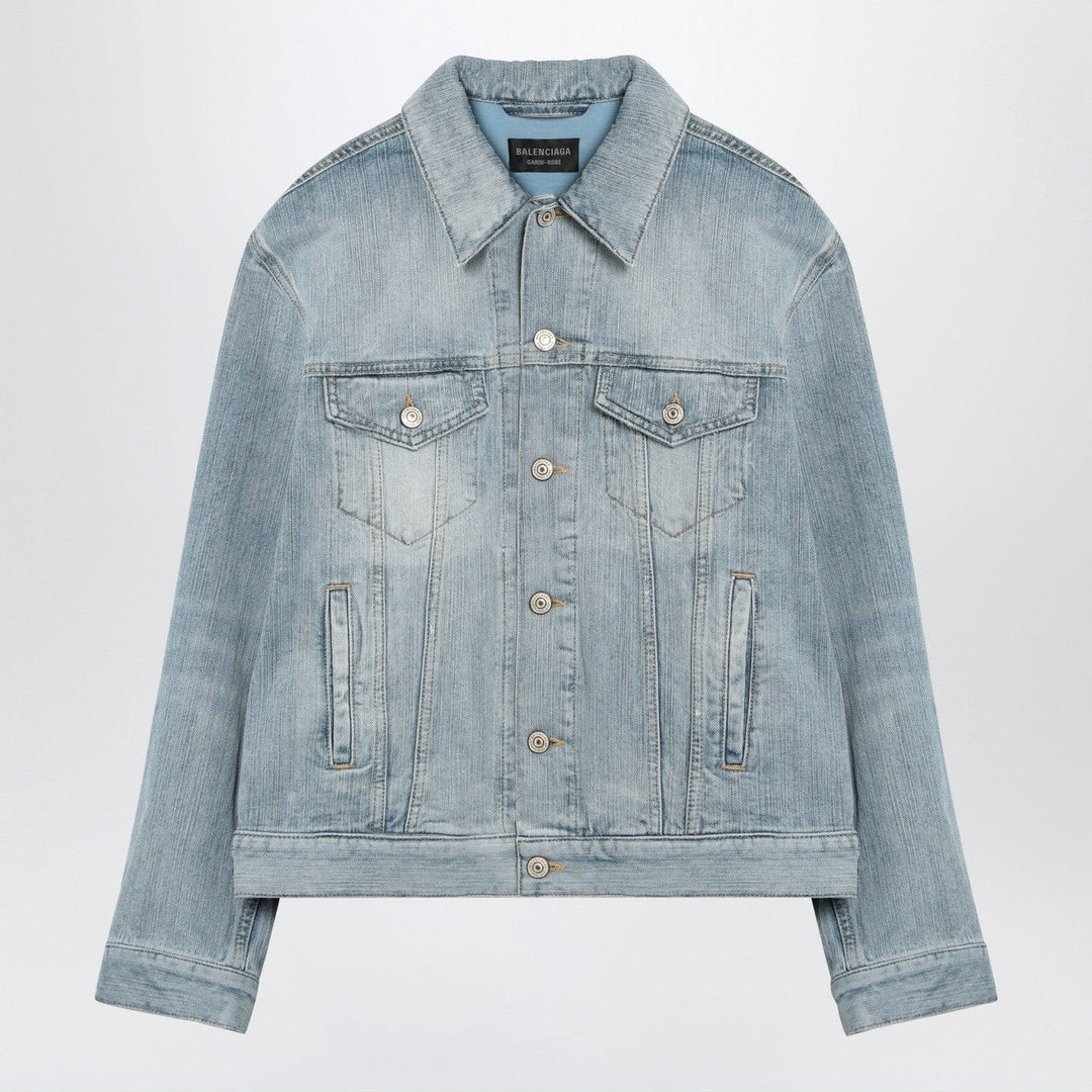 Coats & Jackets Balenciaga - Light blue denim jacket Brand
