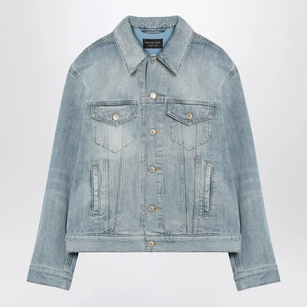 Balenciaga - Light blue denim jacket Brand Coats & Jackets M