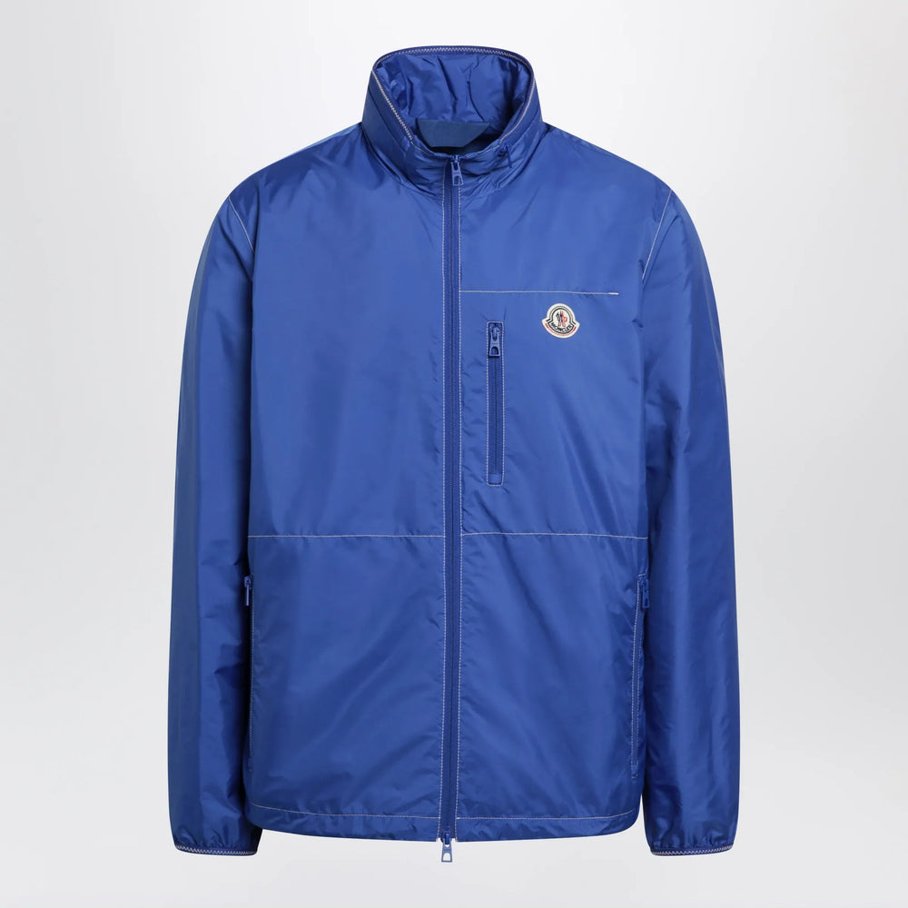 Moncler - Arrakis rainwear jacket in bright blue with removable hood Brand Coats & Jackets 2