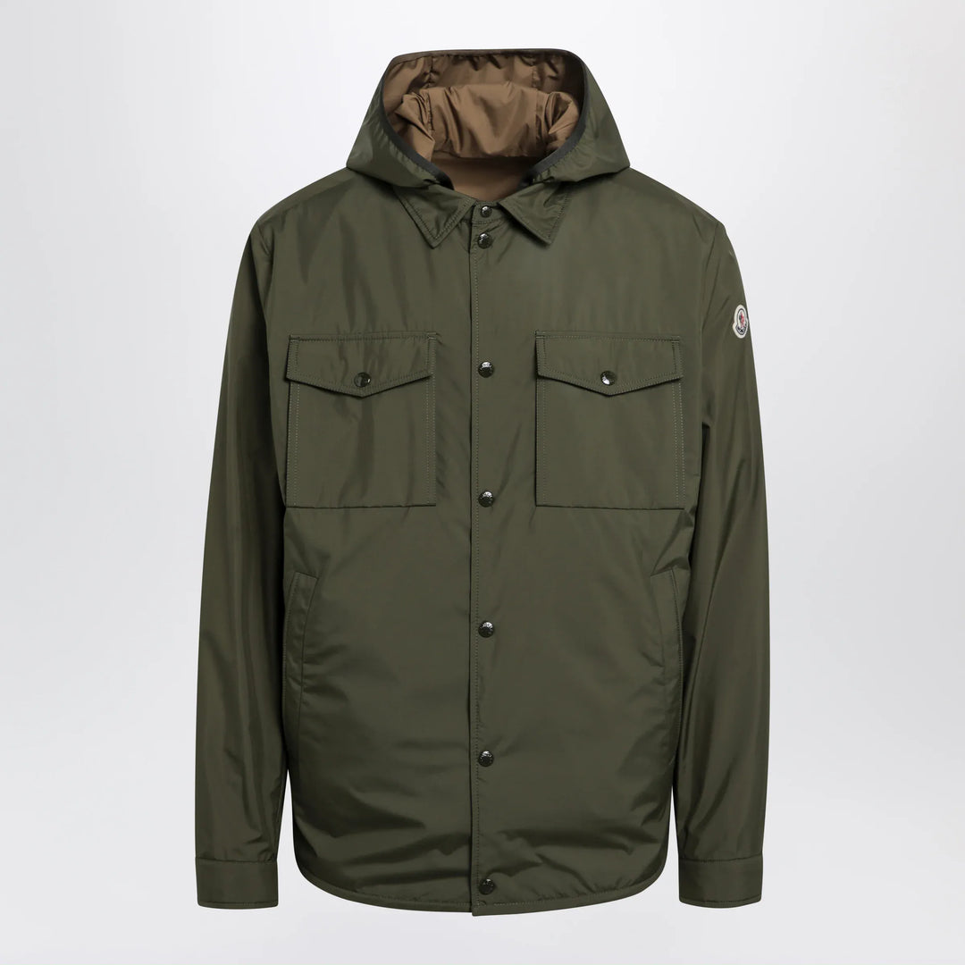 Moncler - Chirano shirt jacket military green Brand Coats &amp; Jackets 2