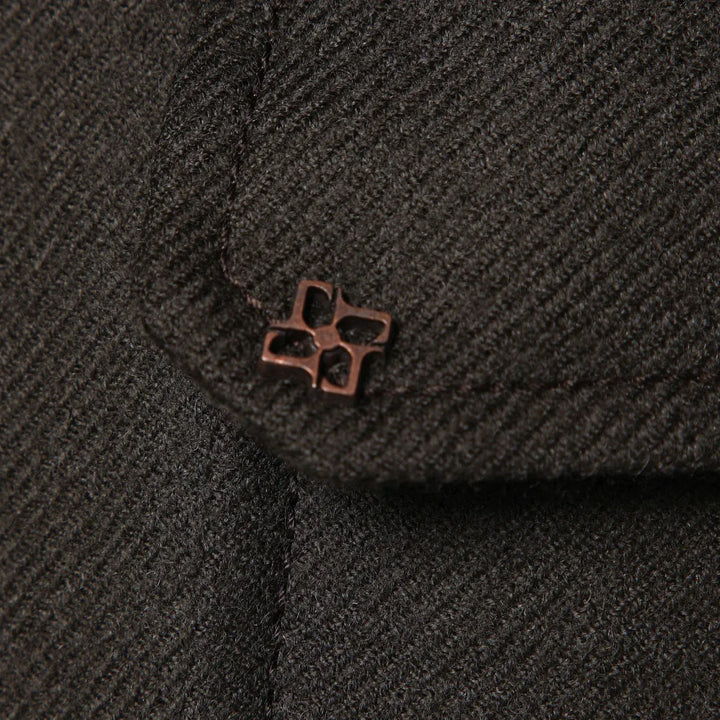 Tagliatore - Brown wool jacket Brand Coats &amp; Jackets 52 IT