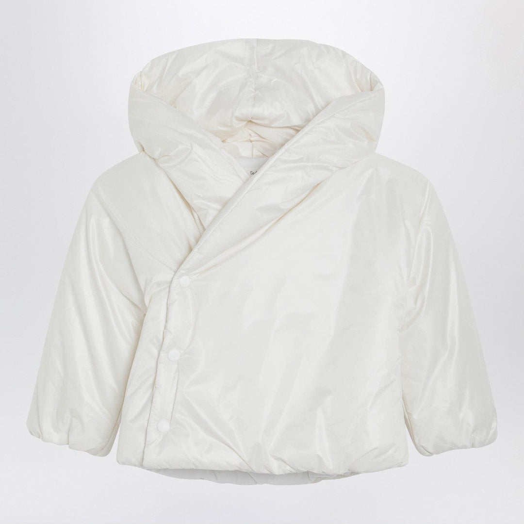 Coats & Jackets Teddy & Minou - White hooded puffer jacket Brand