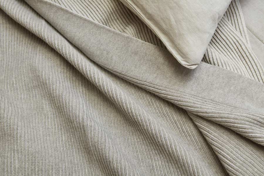 Bemboka Cotton Blankets Bemboka Reversible Rib Cotton Blankets Pre-Shrunk Brand