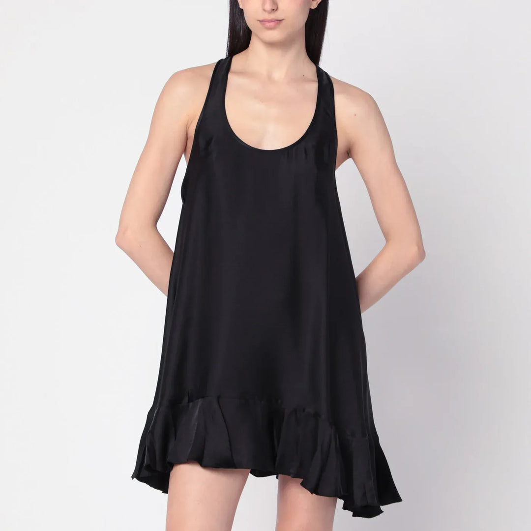 ANINE BING - Black Lilith dress in silk blend Brand Dresses M