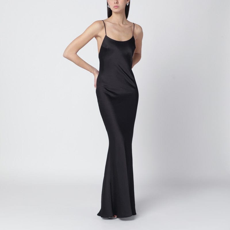 Dresses The Andamane - Black Ninfea dress with back draping - 42 IT Brand