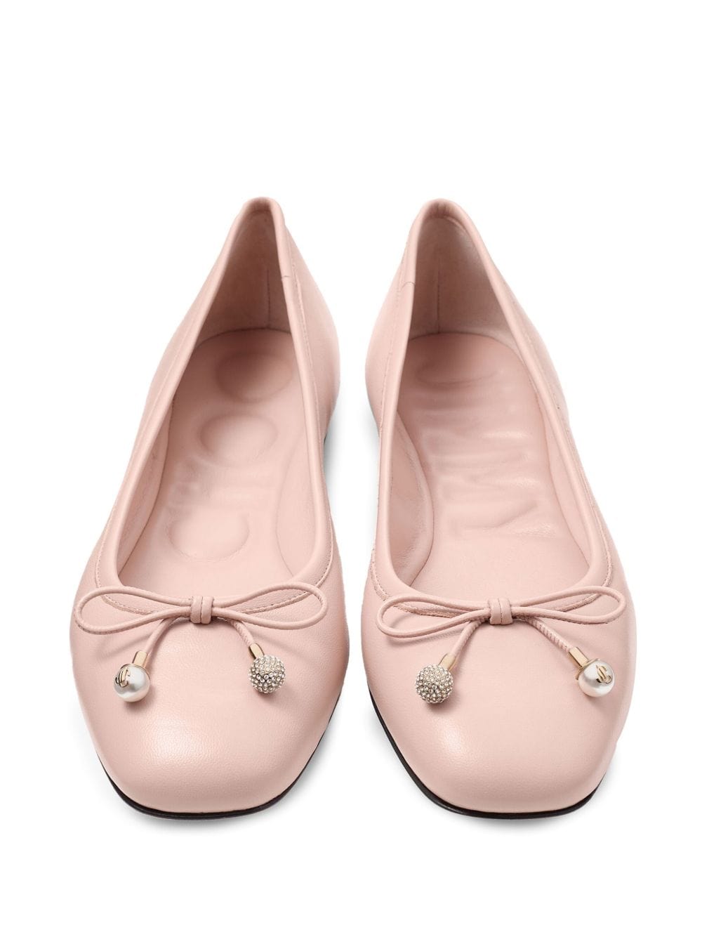 Jimmy Choo Flat Shoes Jimmy Choo Flat shoes Powder Jimmy Choo Light Pink Flats – Chic & Elegance at Italian Luxury Group Brand