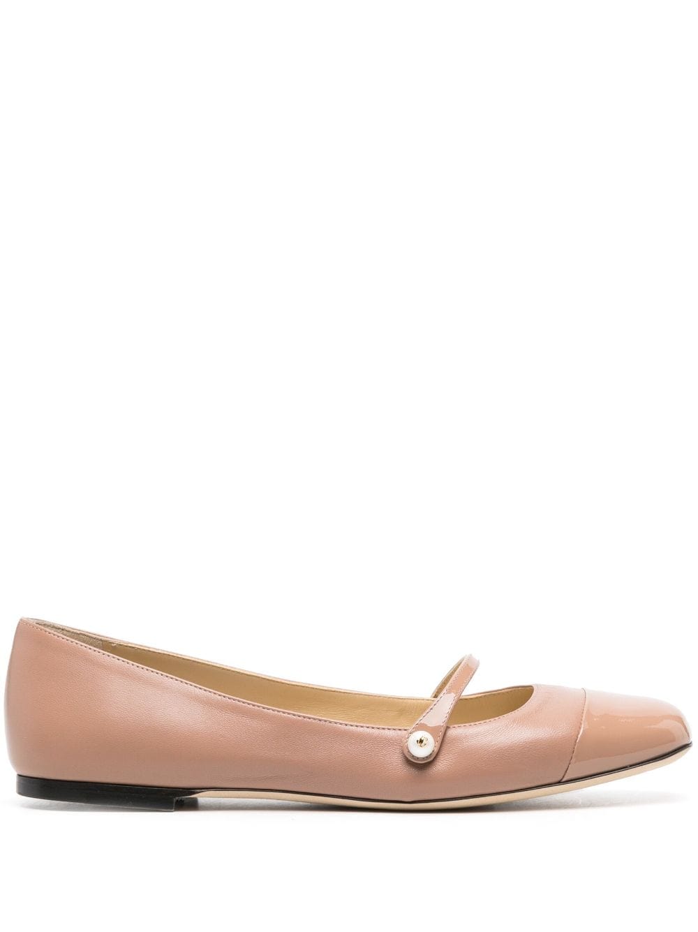 Jimmy Choo Flat Shoes 37.5 Jimmy Choo Flat shoes Powder Jimmy Choo Flat shoes Powder Brand