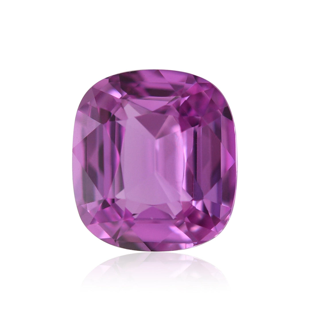 2.03 Carat Pink MADAGASCAR Cushion Sapphire Brand Gemstone