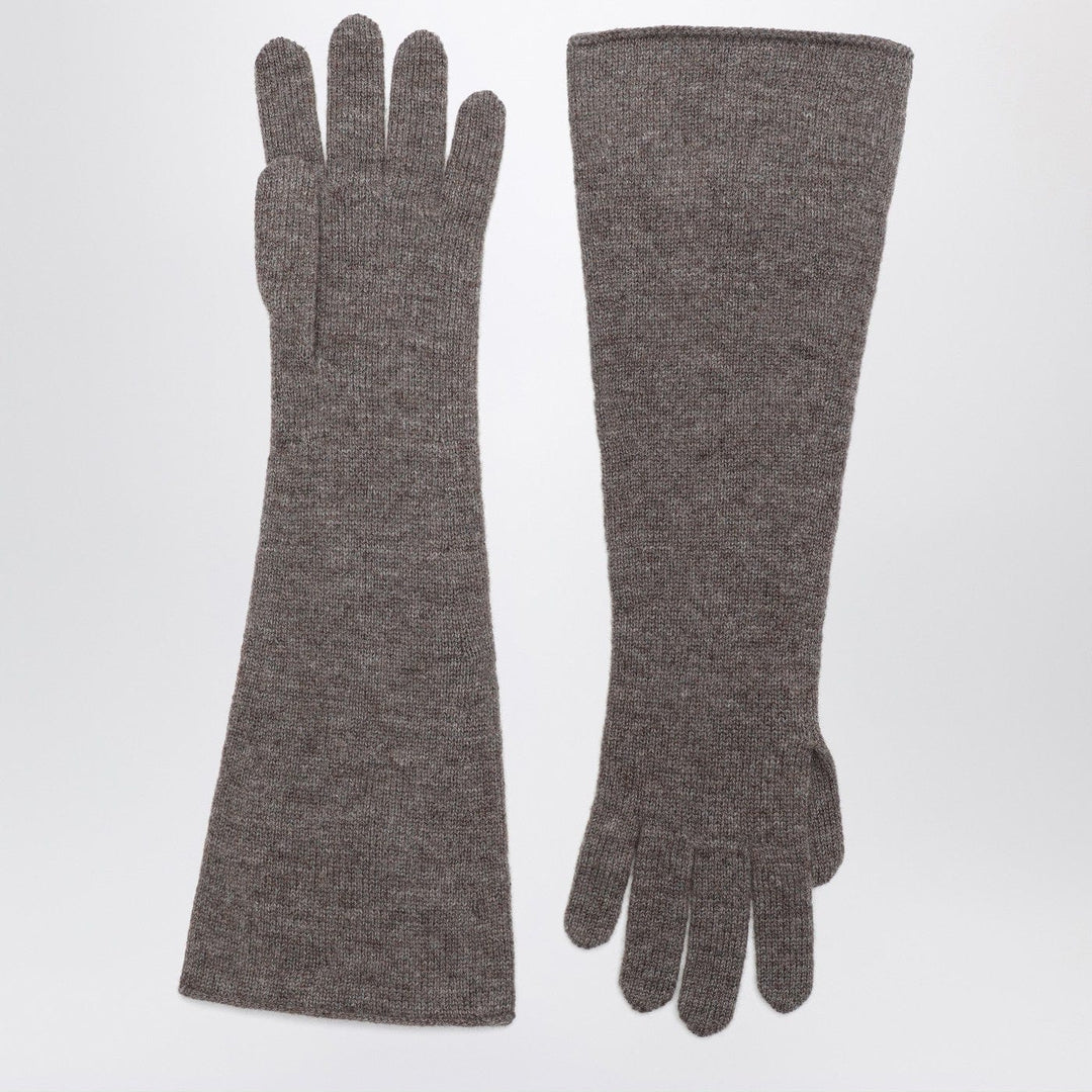 Gloves & Mittens TU DARKPARK - Brown cashmere gloves Brand