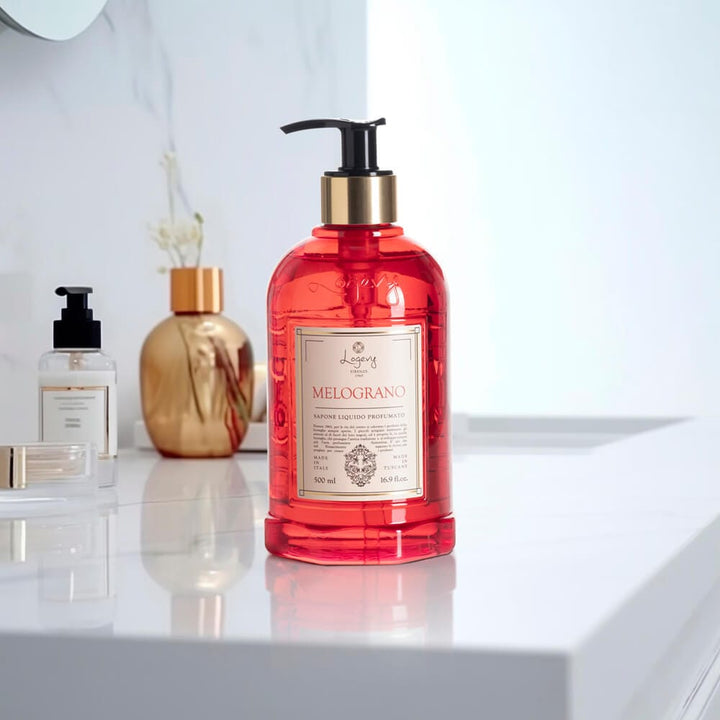 Logevy Pomegranate Hand Wash 500ml Brand Hand Wash 500ml