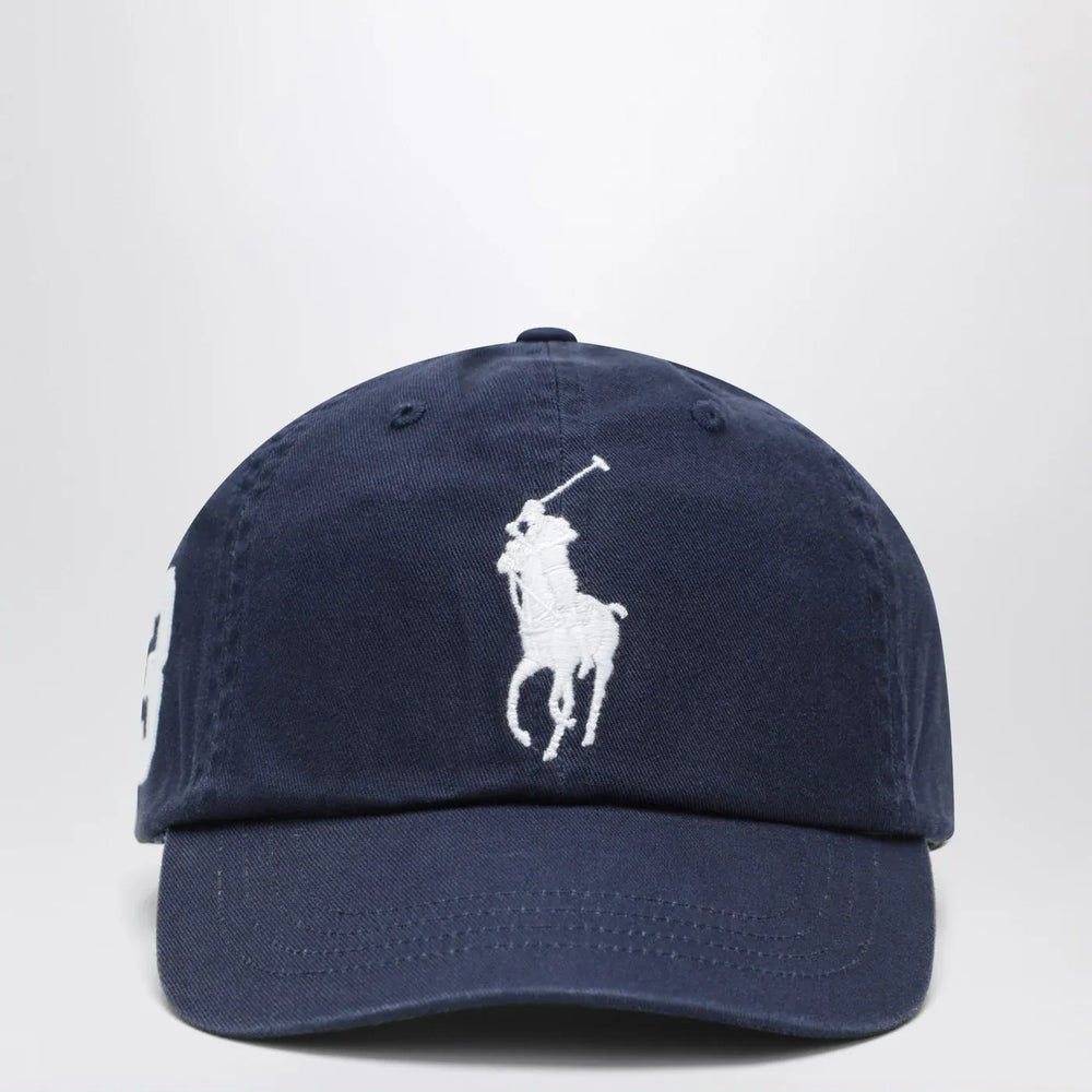 Polo Ralph Lauren - Navy blue baseball cap with logo Brand Hats TU