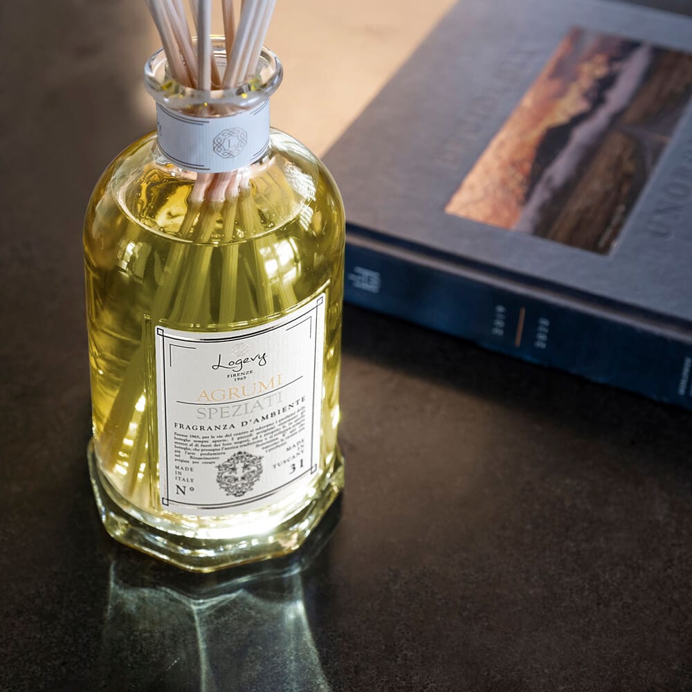 Home Diffuser Logevy Spicy Citrus Fruits Home Fragrance Brand