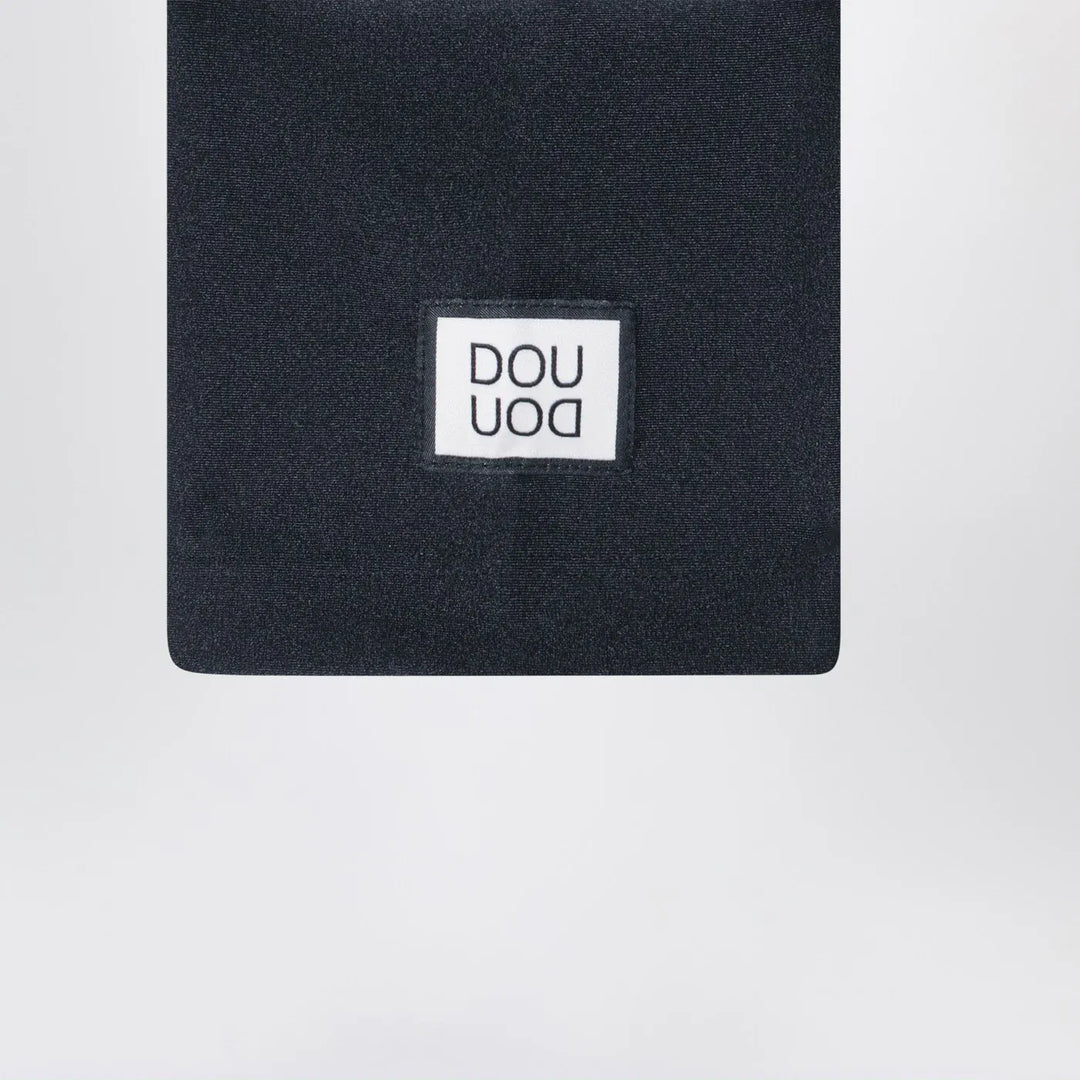 Douuod - Black shiny nylon-blend leggings Brand Hosiery 8Y