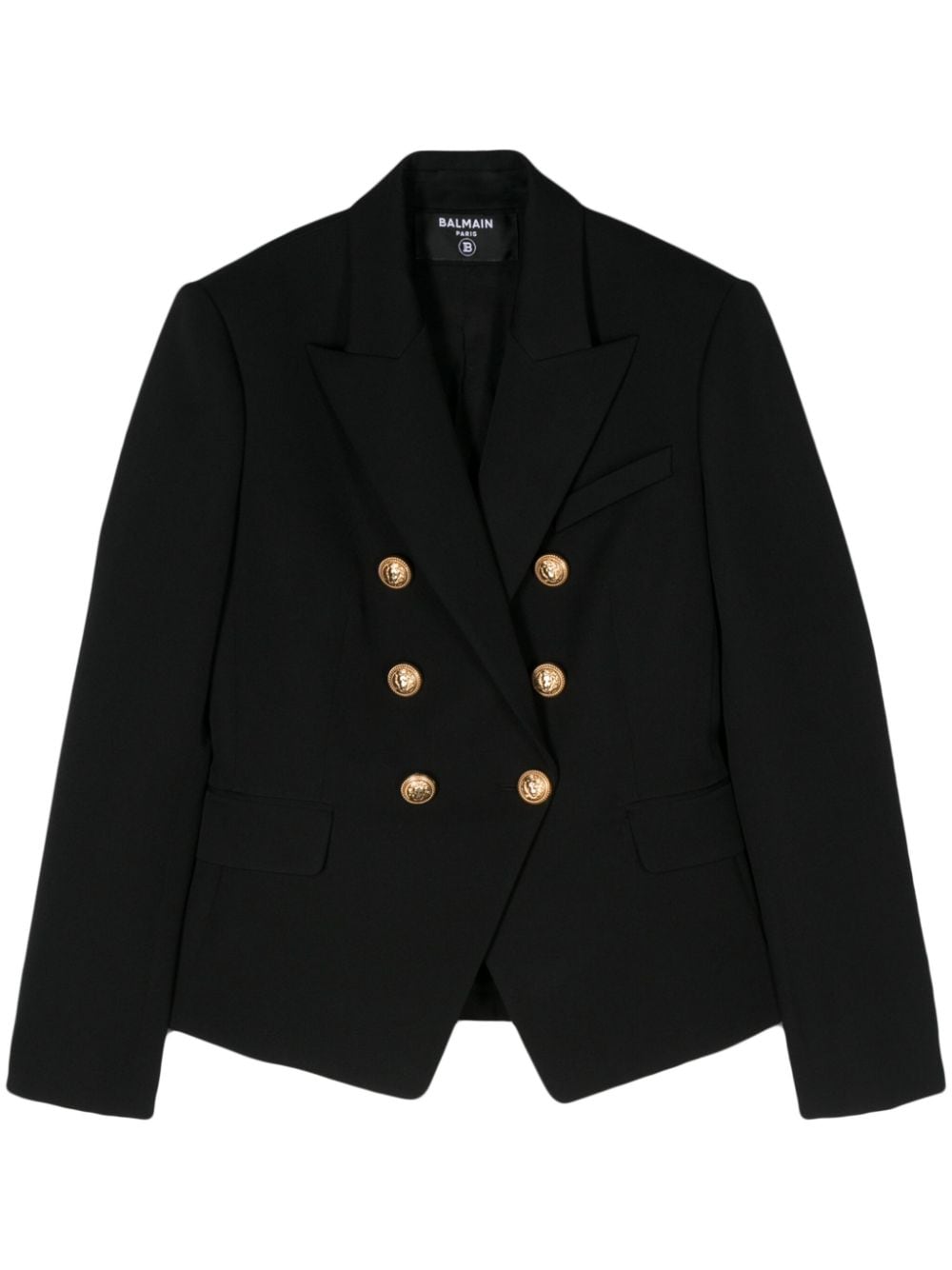 Balmain Jackets 40 Balmain Wool Blazer Balmain Black Wool Blazer Brand
