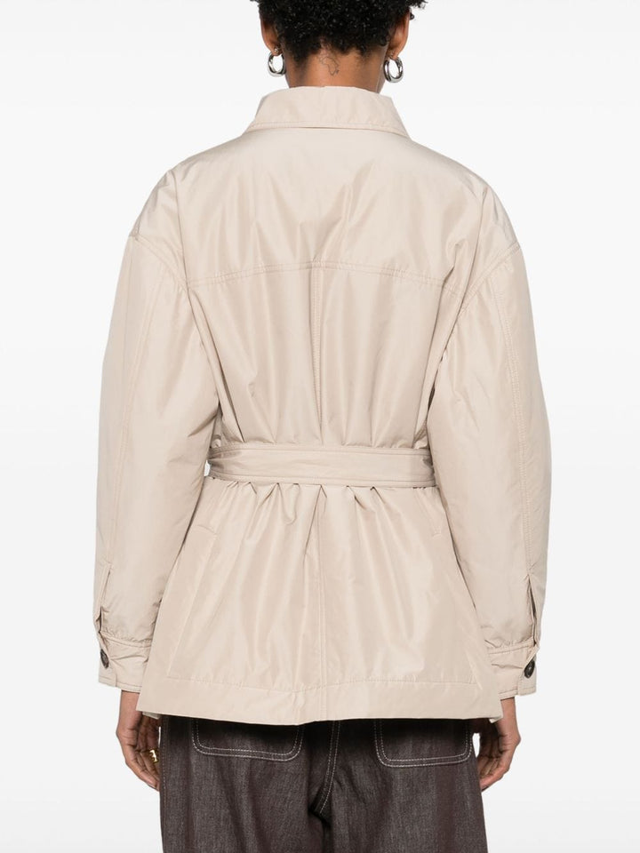 Brunello Cucinelli Jackets Brunello Cucinelli Coats Beige Brunello Cucinelli Coats Beige Brand