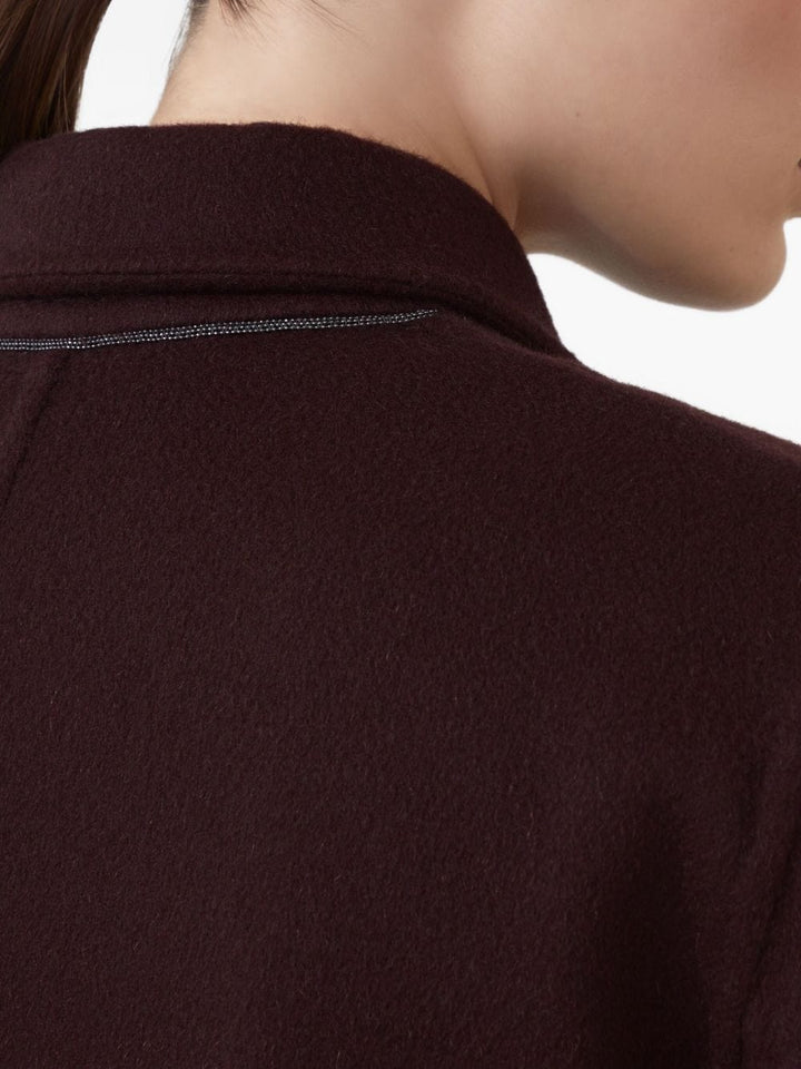 Brunello Cucinelli Jackets 42 Brunello Cucinelli Coats Bordeaux Brunello Cucinelli Coats Bordeaux Brand