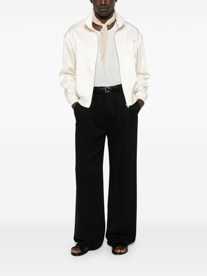 Saint Laurent Jackets Saint Laurent Coats White Saint Laurent White Coat – Refined Modern Elegance Brand