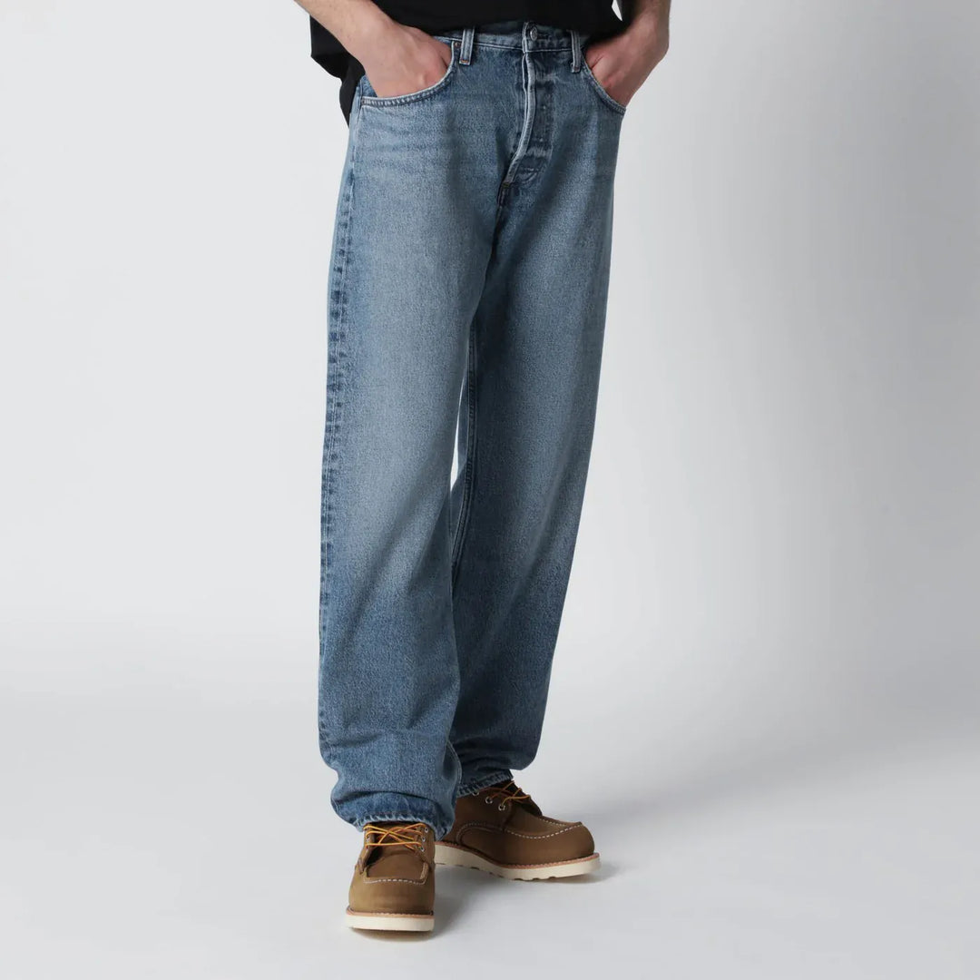 AGOLDE - Blue Friction jeans in regenerated denim Brand Jeans 33