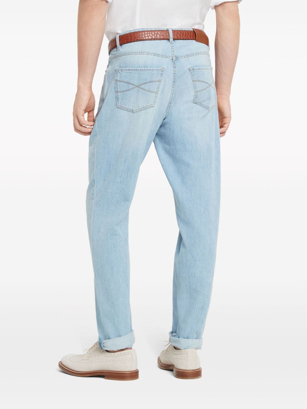 Brunello Cucinelli Jeans 56 Brunello Cucinelli Jeans Clear Blue Brunello Cucinelli Jeans Clear Blue Brand