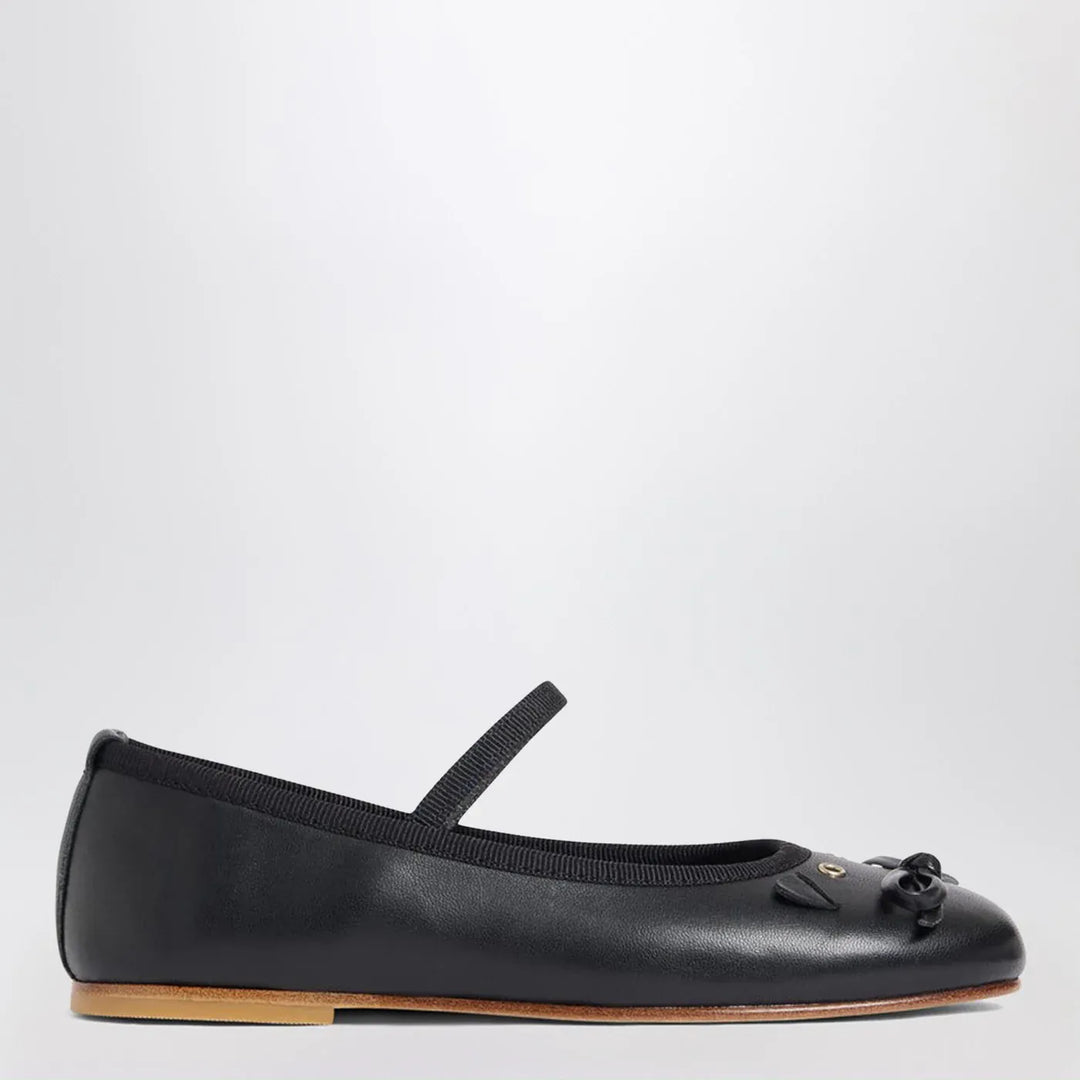Joie black leather ballet flats Brand 24